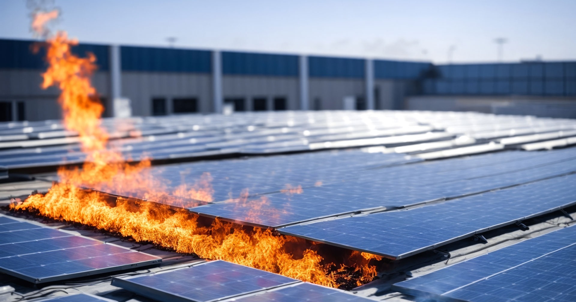 Brand door zonnepanelen kan leiden tot milieuschade | Van Den Brandt Assurantiën